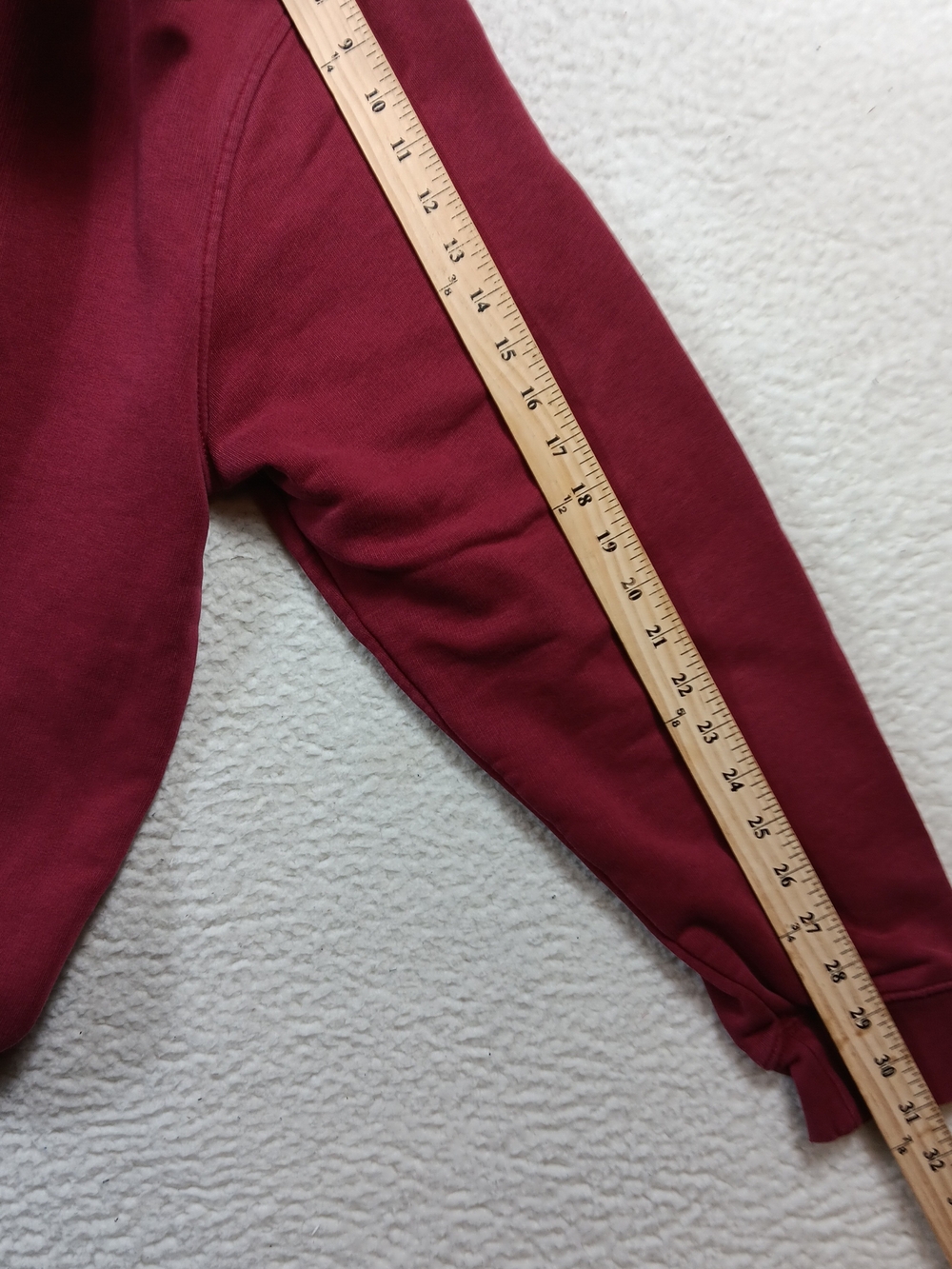 Vintage Nike Sweatshirt Mens Large Red Oversized Crewneck Single Swoosh Y2K - Picture 10 of 11